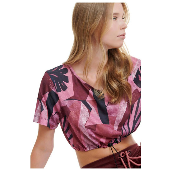 Bodytalk Γυναικεία κοντομάνικη μπλούζα Cropped